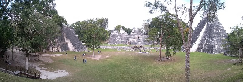 Panorama of the Gran Plaza