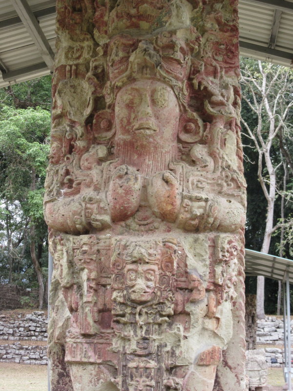 Stelae C (a few traces of red paint)