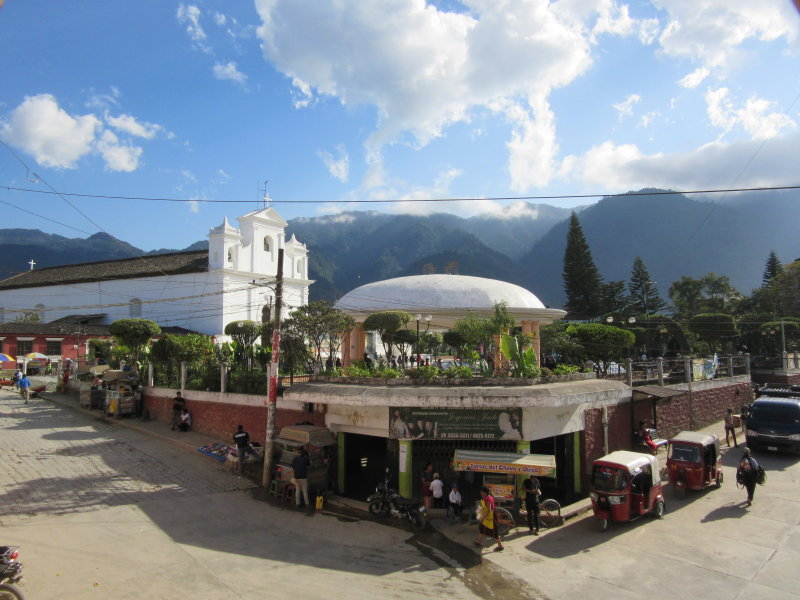 Looking across to Parque Principal