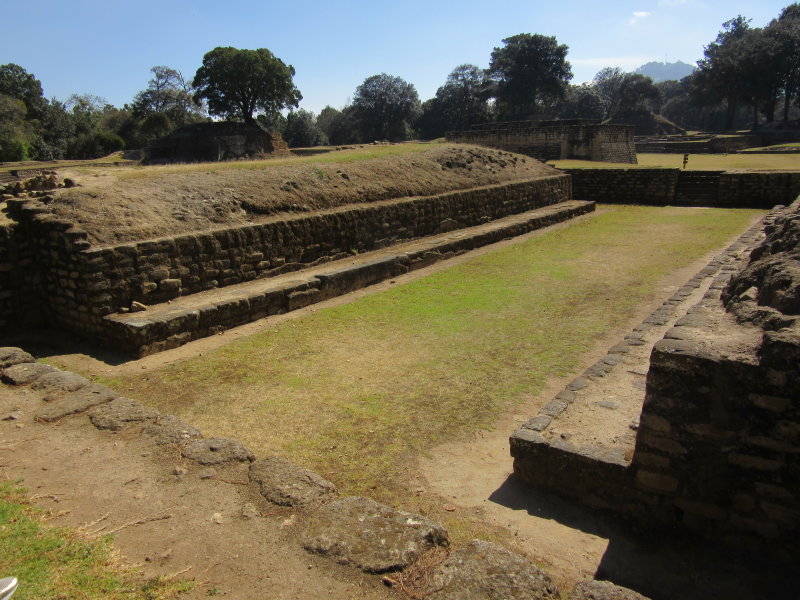 Ball Court in the shape of a capital i