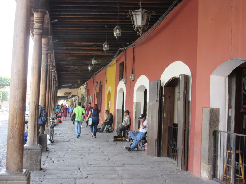 Shops and cafes