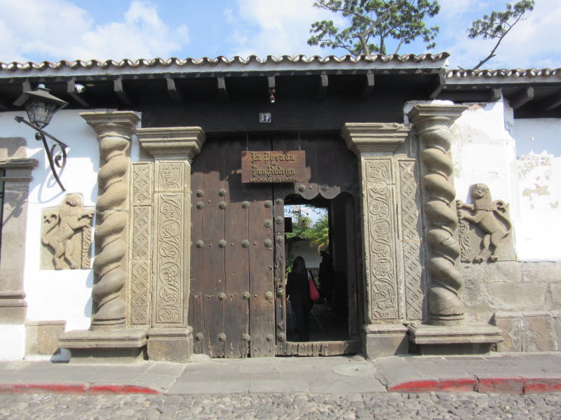 Lion doorway