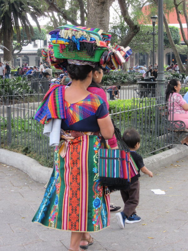 Colourful dress