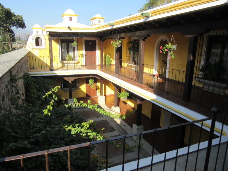 Our hotel - inner courtyards