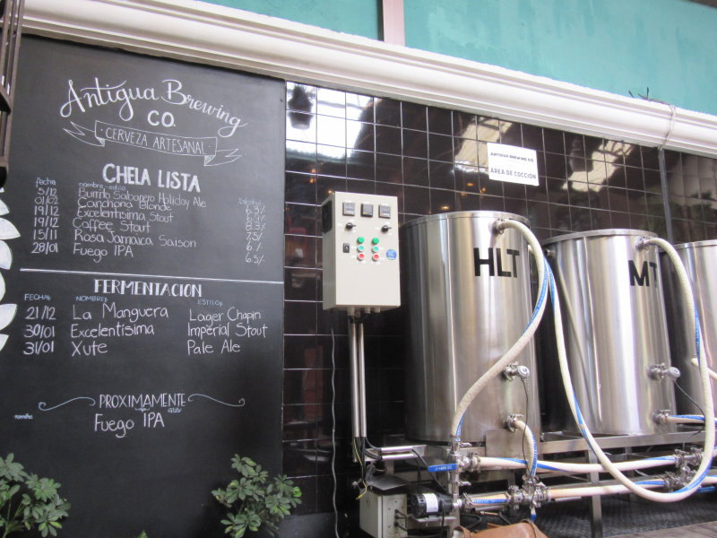 We found a craft brewery - good beers