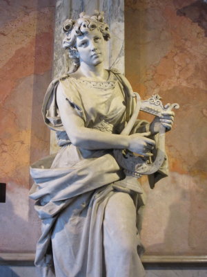 Marble statue made in Italy