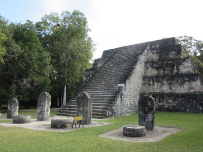 Temple and altars