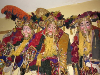Costumes used for local ceremonies