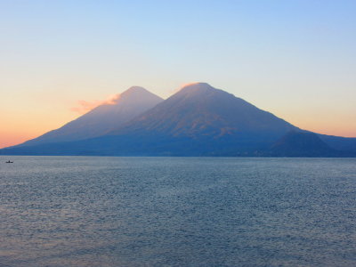 Volcans Atitlan and Toliman