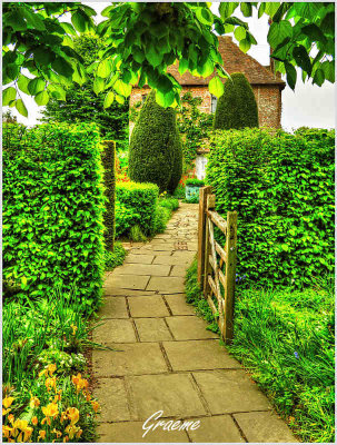 Entrance to the Cottage Garden