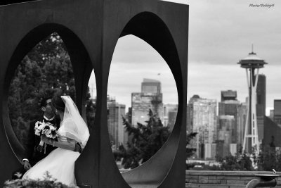 Newly married in Seattle