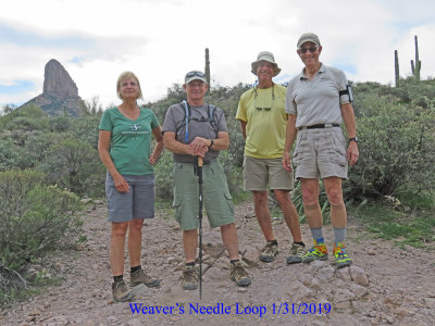 Weaver's Needle Loop 1/31/2019