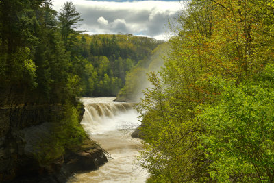 NY - Letchworth Falls SP Lower Falls.jpg