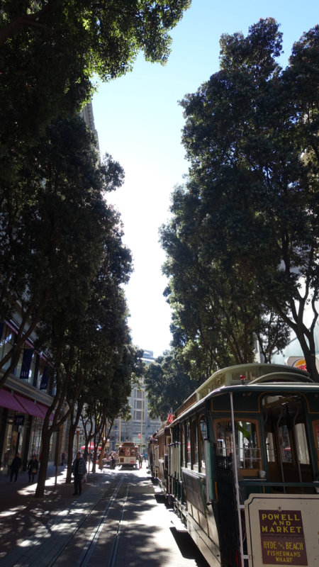 Powell and Market Cable Car Turnaround