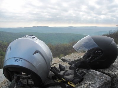 Just the helmets
