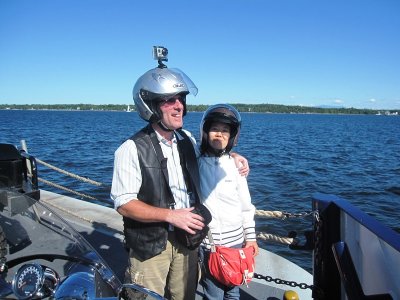 Ferry across Lake Champlain