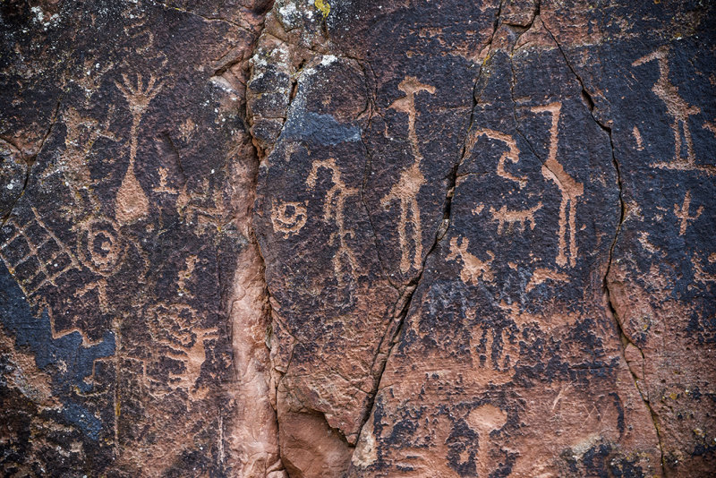 V Bar V Ranch petroglyphs site, AZ