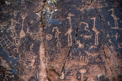 V Bar V Ranch petroglyphs site, AZ