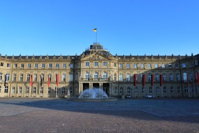 Stuttgart.Neues Schloss (New Castle)