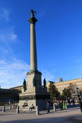 Stuttgart. Schlossplatz