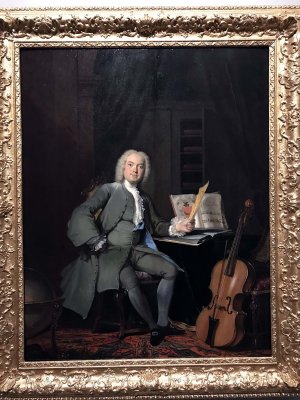 Portrait of a member of the Van der Mersch Family (1736) - Cornelis Troost - 8486