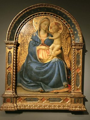 Madonna of Humility (1440) - Fra Angelico - 8550