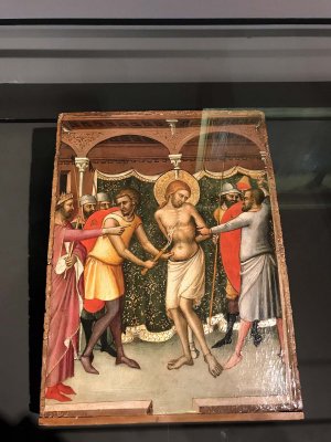 The Flagellation (1365) - Luca di Tommè - 8547