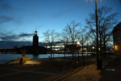 Stockholms stadshus seen from Riddarholmen - 5960