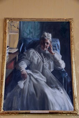 Portrait of H.M. Queen Sophia (1909) - Anders Zorn - 6296