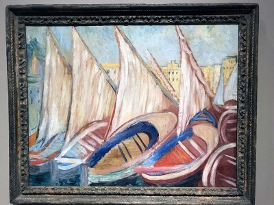 Fishing Boats, Collioure (1929) - Sigrid Hjertn - 9916