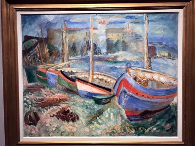Fishing Boats, Collioure (1933) - Sigrid Hjertn - 9963