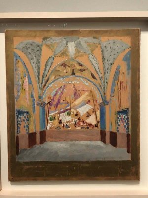 Sketch for Mural Painting, the Nuptial Chamber, Stockholm Court House (1912) - Sigrid Hjertn - 0034