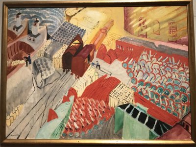 Harvesters in the Harbour (1915) - Sigrid Hjertn - Moderna Museet, Stockholm - 0057