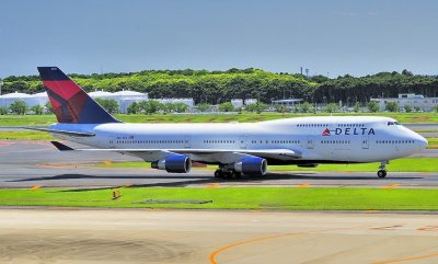 Delta B-747/400, N673US, One of the Last