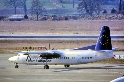 Lufthansa Cityline Fokker 50, D-AFKL 