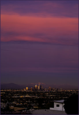 Los Angeles Winter Sunset 2019