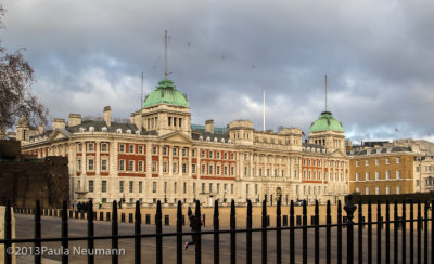 Old Admiralty building at Horse Guard Parade