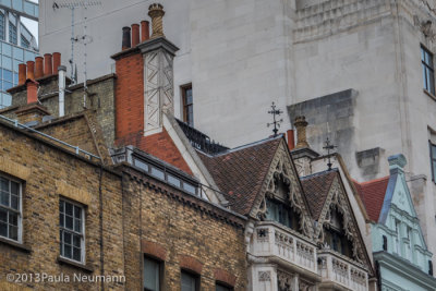 roof tops and chimneys