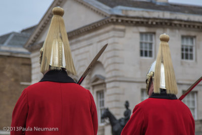 Changing of horse guard