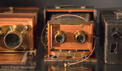 Camera collection at Victoria and Albert museum