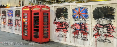 London phone booths
