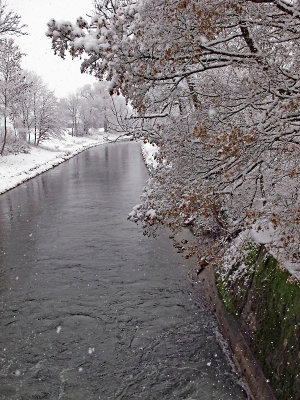 River in winter