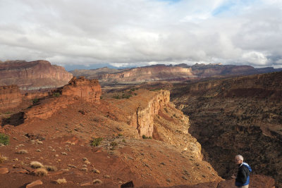 From Sunset Point trail, Capitol Reef NP