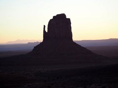 Sunrise at Monument Valley