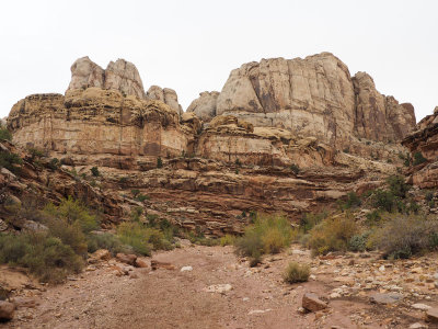 Hiking the Grand Wash in Capitol Reef National Park