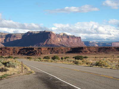 Leaving Needles District of Canyonlands NP