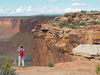 On the Grandview Point Trail, Island in the Sky district, Canyonlands NP