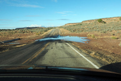 During the drive back from Canyonlands Needles district