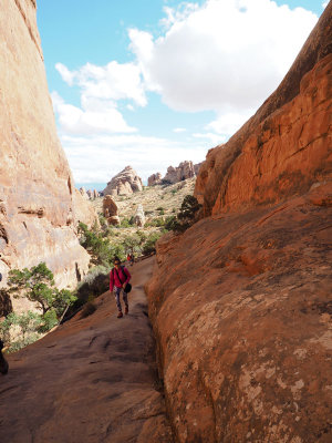 On the Devil's Garden Trail - Arches NP