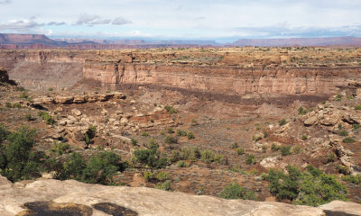 A view from Slickrock Trail, Needles District, Canyonlands NP